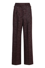Carica l'immagine nel visualizzatore di Gallery, Pantaloni palazzo in maglia lurex
