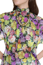 Carica l'immagine nel visualizzatore di Gallery, Blusa Cesena in seta stampata
