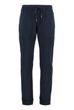 Carica l'immagine nel visualizzatore di Gallery, Track-pants in cotone stretch
