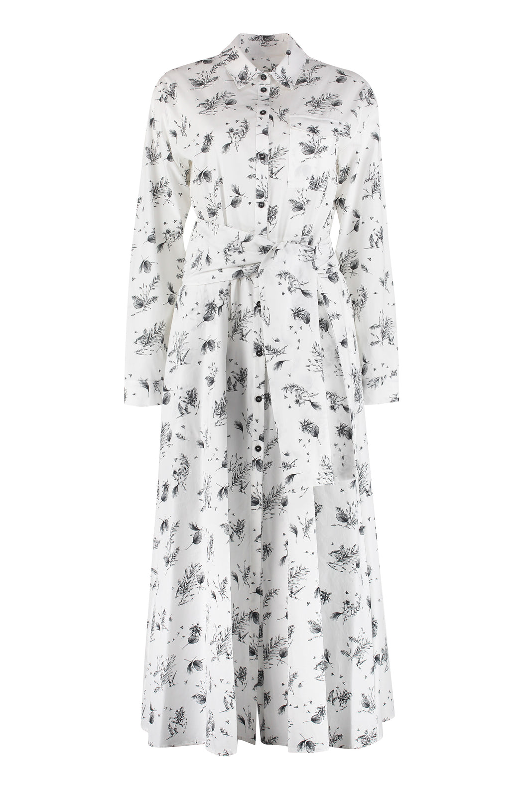 Abito chemisier Wilderness in cotone