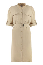 Load image into Gallery viewer, Belted shirtdress
