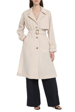 Carica l'immagine nel visualizzatore di Gallery, Trench coat in tessuto tecnico
