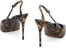 Carica l'immagine nel visualizzatore di Gallery, KIM DOLCE&amp;GABBANA - Slingback a punta in pelle
