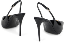 Carica l'immagine nel visualizzatore di Gallery, Pumps in pelle con logo
