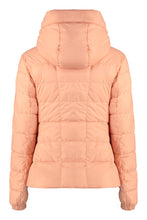 Load image into Gallery viewer, Abbott Hooded techno fabric down jacket
