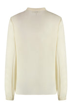 Carica l'immagine nel visualizzatore di Gallery, Blusa in georgette di seta

