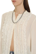 Carica l'immagine nel visualizzatore di Gallery, Blusa in georgette di seta
