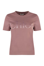 Carica l'immagine nel visualizzatore di Gallery, T-shirt girocollo in cotone
