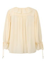 Carica l'immagine nel visualizzatore di Gallery, Blusa In Seta Con Scollatura a V
