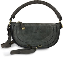 Load image into Gallery viewer, Marcie mini shoulder bag in suede
