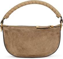 Carica l'immagine nel visualizzatore di Gallery, Borsa a spalla mini Marcie in pelle scamosciata
