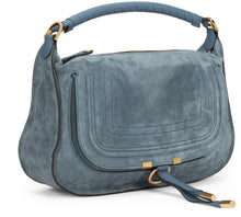Load image into Gallery viewer, Marcie small shoulder bag in suede
