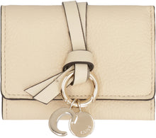 Load image into Gallery viewer, mini Alphabet leather tri-fold wallet
