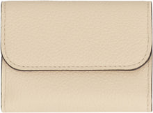 Load image into Gallery viewer, mini Alphabet leather tri-fold wallet
