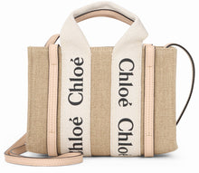 Carica l'immagine nel visualizzatore di Gallery, Borsa tote Woody in lino
