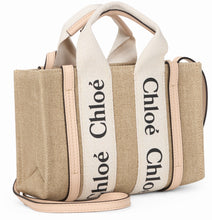 Carica l'immagine nel visualizzatore di Gallery, Borsa tote Woody in lino
