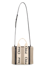 Carica l'immagine nel visualizzatore di Gallery, Mini Tote bag Woody in lino
