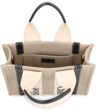 Carica l'immagine nel visualizzatore di Gallery, Mini Tote bag Woody in lino
