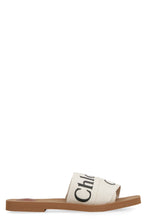 Load image into Gallery viewer, Woody fabric mules
