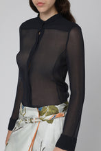Carica l'immagine nel visualizzatore di Gallery, Blusa in crêpe di seta
