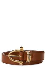 Carica l'immagine nel visualizzatore di Gallery, Cintura Bracelet in pelle di vitello e ottone
