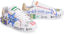 Load image into Gallery viewer, Portofino leather low-top sneakers
