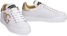 Carica l'immagine nel visualizzatore di Gallery, Sneakers Portofino in pelle con logo
