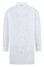 Carica l'immagine nel visualizzatore di Gallery, Camicia in cotone con pizzo sangallo
