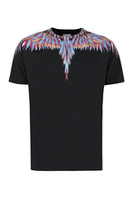 Carica l'immagine nel visualizzatore di Gallery, T-shirt Lines Wings in cotone con stampa
