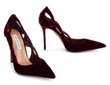 Carica l'immagine nel visualizzatore di Gallery, Scarpa Contour Pump 105 in velluto
