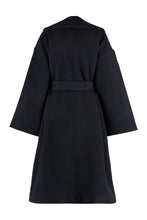 Load image into Gallery viewer, Double-breasted wool coat
