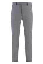 Carica l'immagine nel visualizzatore di Gallery, Pantaloni Dieci in lana stretch
