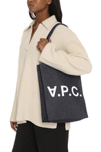 Carica l'immagine nel visualizzatore di Gallery, Tote bag Laure con logo
