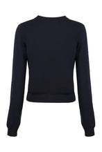 Carica l'immagine nel visualizzatore di Gallery, Cardigan Josephine in cotone con logo
