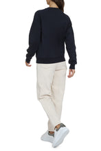 Load image into Gallery viewer, Vicky logo detail cotton sweatshirt
