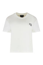 Load image into Gallery viewer, Rue Madame Cotton crew-neck T-shirt
