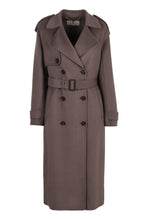 Carica l'immagine nel visualizzatore di Gallery, Trench coat in lana

