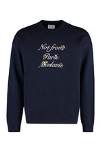 Carica l'immagine nel visualizzatore di Gallery, Maglione girocollo Slogan à Fleurs in lana merinos

