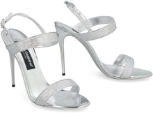 Carica l'immagine nel visualizzatore di Gallery, KIM DOLCE&amp;GABBANA - Sandali Keira in pelle metallizzata
