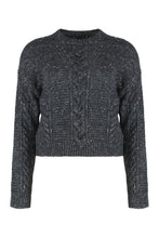 Carica l'immagine nel visualizzatore di Gallery, Maglia boxy in misto alpaca
