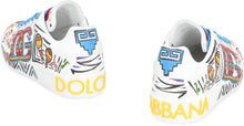 Load image into Gallery viewer, Portofino Spoiler leather low-top sneakers
