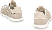 Carica l'immagine nel visualizzatore di Gallery, Sneakers low-top in pelle e tessuto
