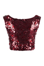 Carica l'immagine nel visualizzatore di Gallery, Top Guilty in paillettes
