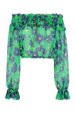 Carica l'immagine nel visualizzatore di Gallery, Blusa Spritz in seta stampata
