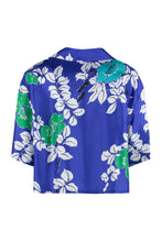 Carica l'immagine nel visualizzatore di Gallery, Camicia in seta con fantasia floreale
