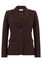 Carica l'immagine nel visualizzatore di Gallery, Blazer monopetto in cady
