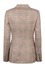 Load image into Gallery viewer, Prince of Wales checked double breasted jacket
