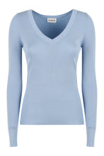 Carica l'immagine nel visualizzatore di Gallery, T-shirt con scollo a V
