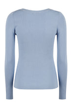 Carica l'immagine nel visualizzatore di Gallery, T-shirt con scollo a V
