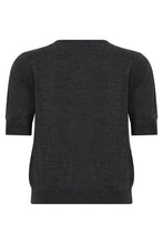 Carica l'immagine nel visualizzatore di Gallery, Maglione a maniche corte con strass
